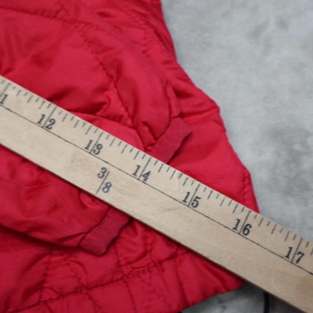 Patagonia Jacket Girls XS 5/6 Red Insulated Light Pack‎ Winter Quilted Nano Puff